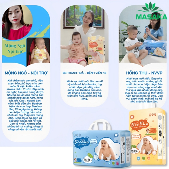 TÃ QUẦN BEEBOO SIZE XL 40 MIẾNG ( TỪ 12 - 17KG )