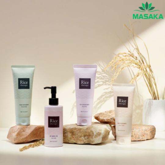 SỮA RỬA MẶT ON THE BODY RICE THERAPY HEARTLEAF ACNE CLEANSER