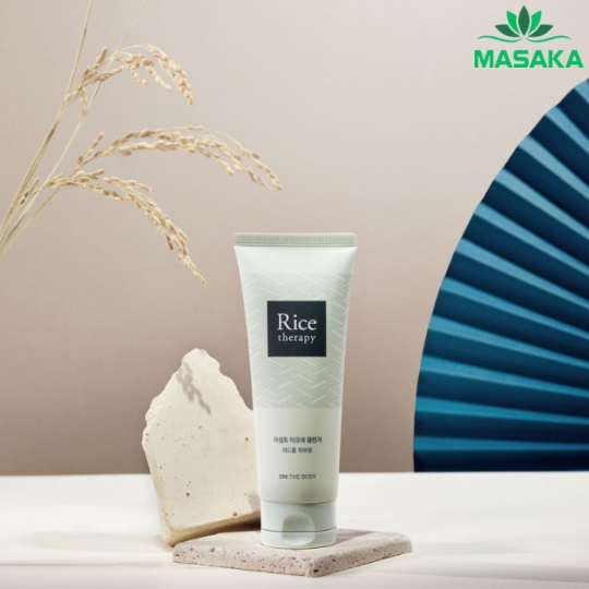 SỮA RỬA MẶT ON THE BODY RICE THERAPY HEARTLEAF ACNE CLEANSER