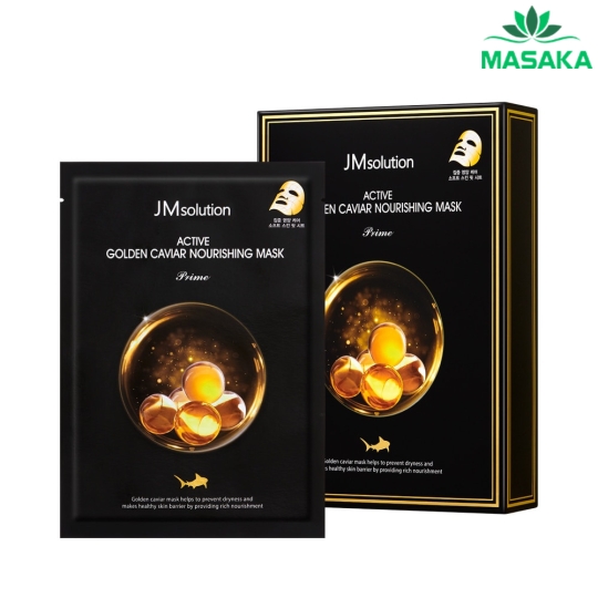 MẶT NẠ JMSOLUTION ACTIVE GOLDEN CAVIAR NOURISHING MASK PRIME