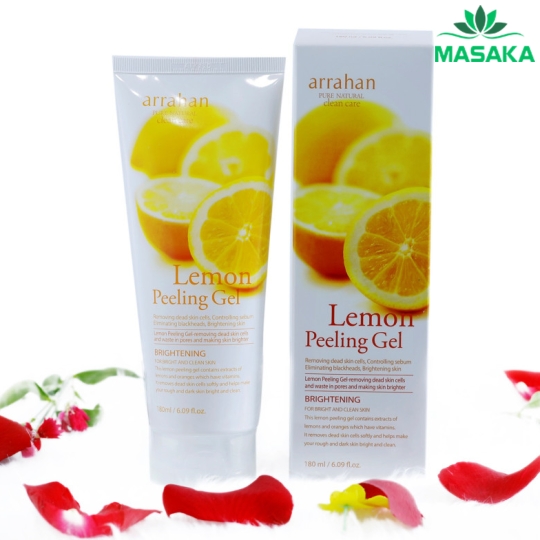 GEL TẨY TẾ BÀO CHẾT ARRAHAN LEMON PEELING GEL 180ML