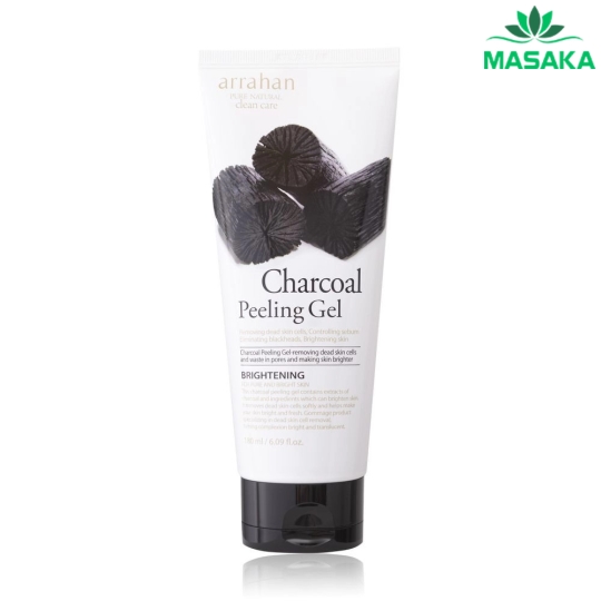 GEL TẨY TẾ BÀO CHẾT ARRAHAN CHARCOAL PEELING GEL 180ML