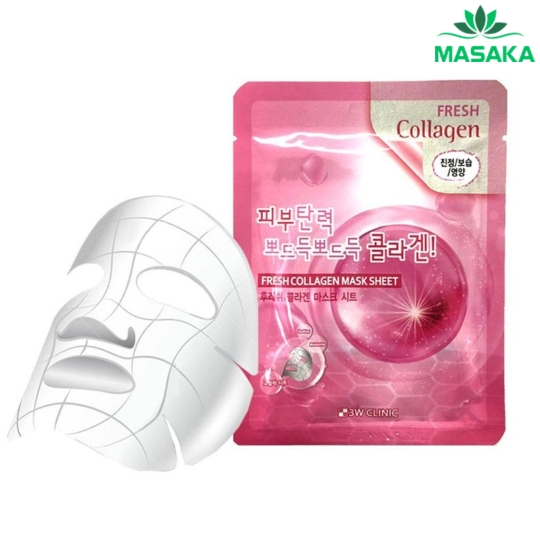 MẶT NẠ FRESH COLLAGEN MASK SHEET 3W CLINIC