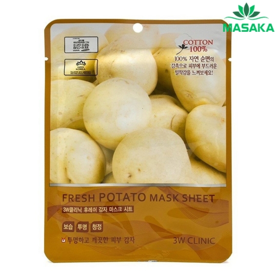 MẶT NẠ FRESH POTATO MASK SHEET 3W CLINIC