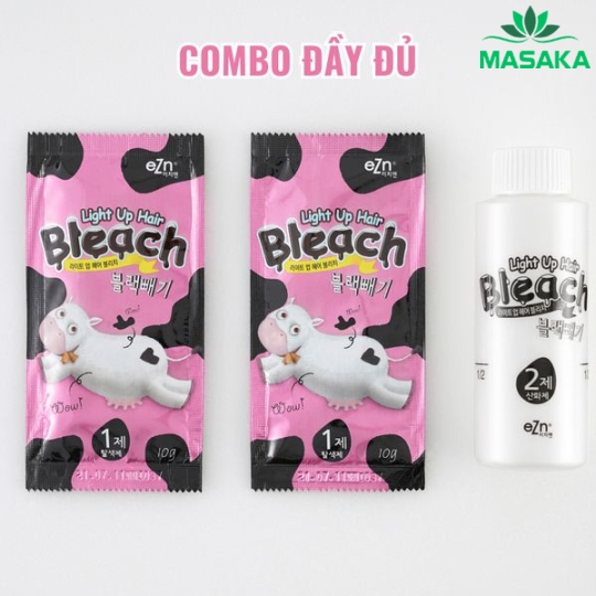 THUỐC TẨY TÓ EZN LIGHT UP HAIR BLEACH 120G