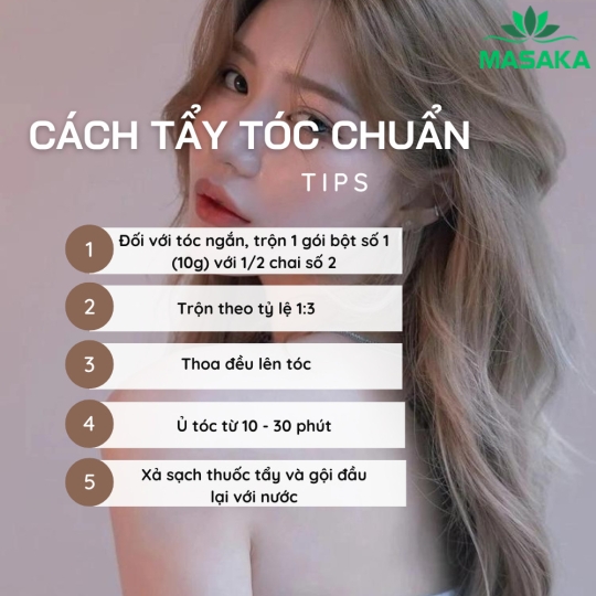 THUỐC TẨY TÓ EZN LIGHT UP HAIR BLEACH 120G