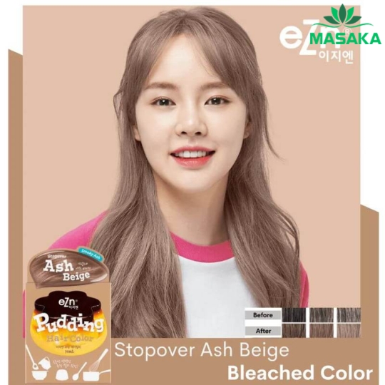 THUỐC NHUỘM TÓC EZN STOPOVER ASH BEIGE 280G