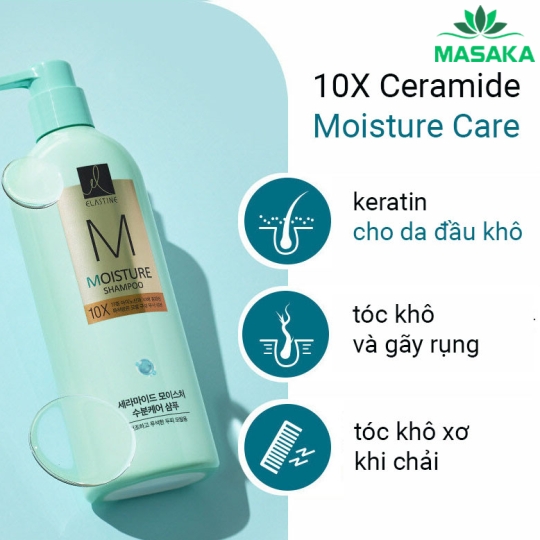DẦU GỘI ELASTIN MOISTURE CẤP ẨM CHO TÓC 680ML