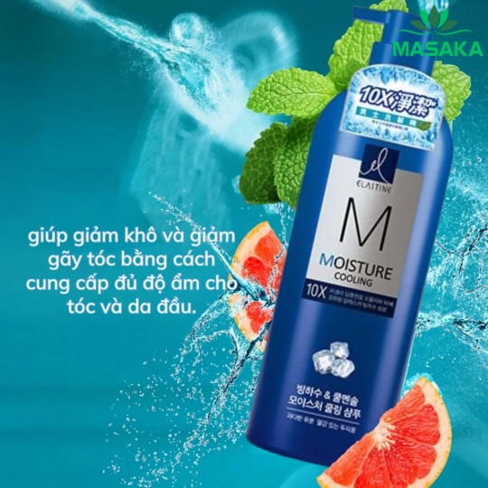 DẦU GỘI ELASTIN MOISTURE COOLING 680ml