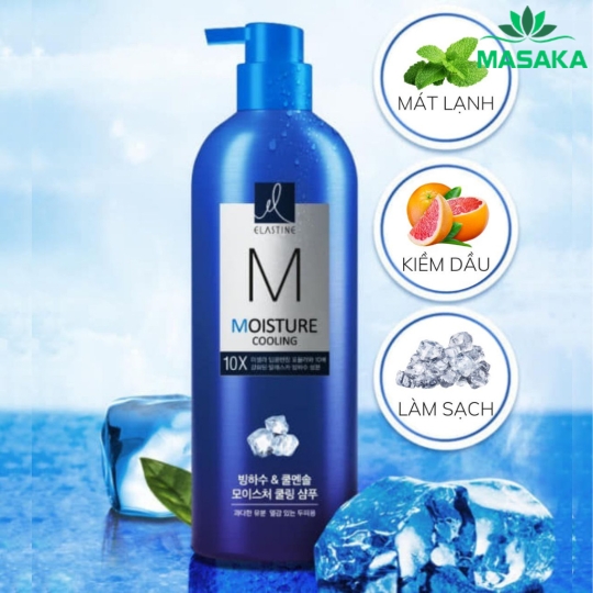 DẦU GỘI ELASTIN MOISTURE COOLING 680ml