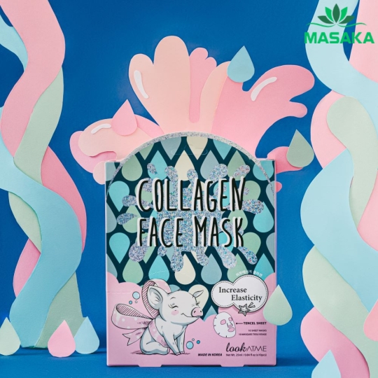 MẶT NẠ lookATME COLLAGEN FACE MASK 