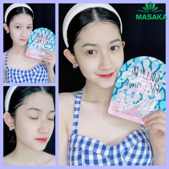 MẶT NẠ lookATME COLLAGEN FACE MASK 