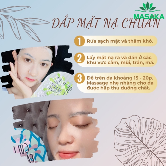 MẶT NẠ LookATME BEST FRIEND SNAIL + GREEN TEA FACE MASK 