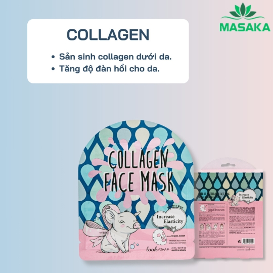 MẶT NẠ lookATME COLLAGEN FACE MASK 
