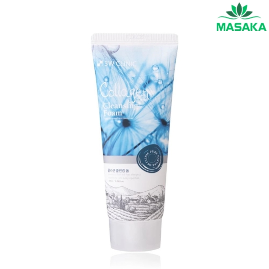 SỮA RỬA MẶT COLLAGEN CLEANSING FOAM 3W CLINIC