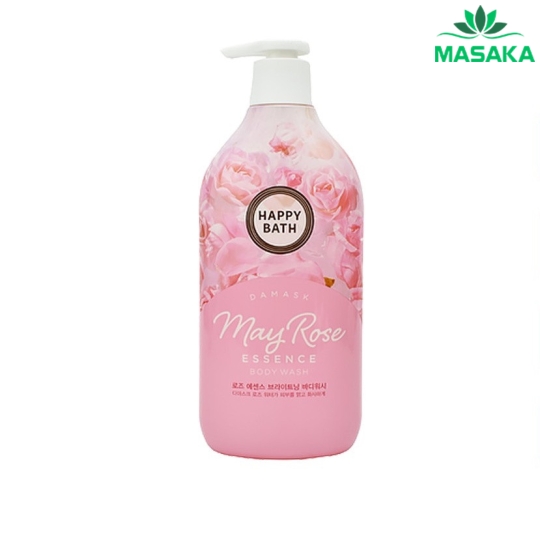 SỮA TẮM TINH CHẤT HOA HỒNG HAPPY BATH MAY ROSE ESSENCE BODY WASH 900G