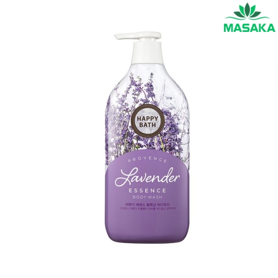 SỮA TẮM TINH CHẤT HOA OẢI HƯƠNG HAPPY BATH LAVENDER ESSENCE BODY WASH 900G