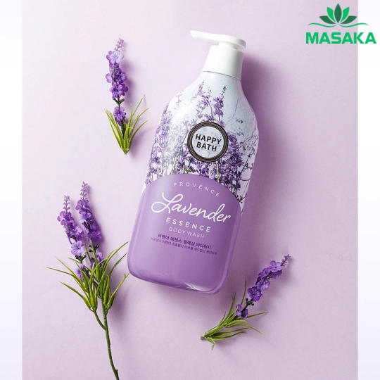 SỮA TẮM TINH CHẤT HOA OẢI HƯƠNG HAPPY BATH LAVENDER ESSENCE BODY WASH 900G