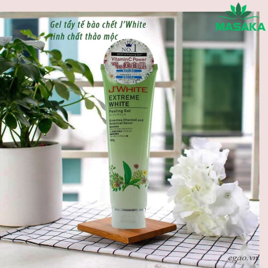 GEL TẨY TẾ BÀO CHẾT TRẮNG DA J'WHITE 180G